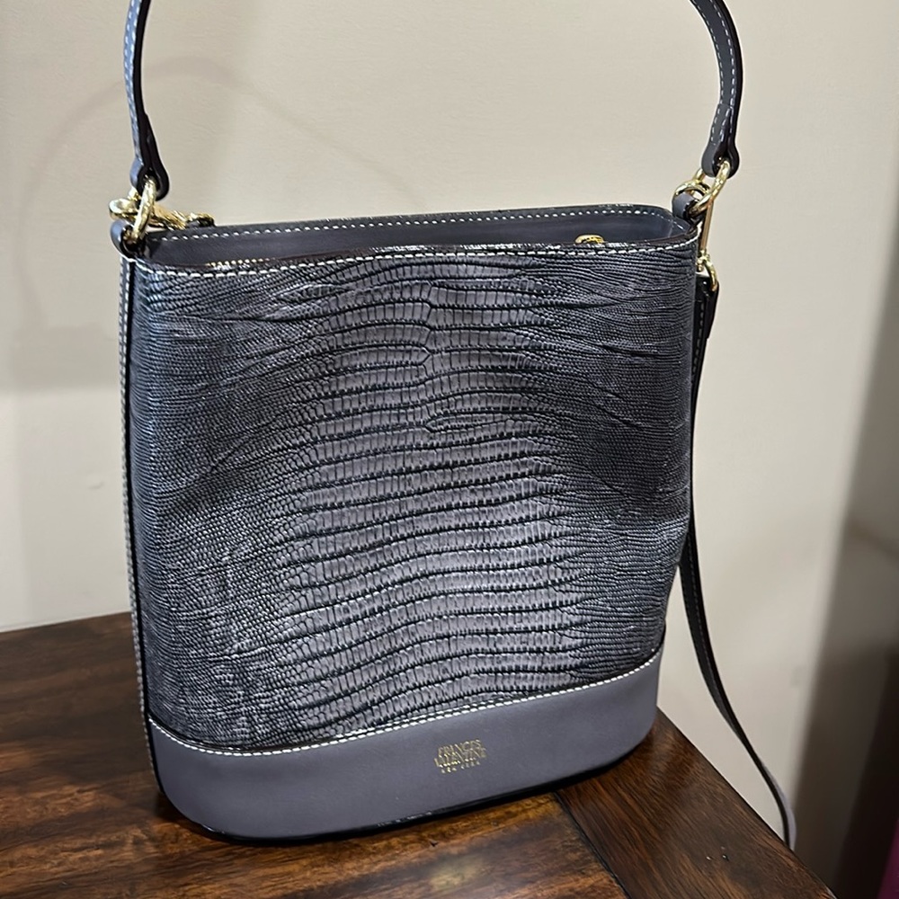 Crossbody.  A lot of room and barely used
